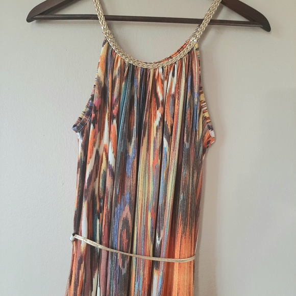 Multicolored Beautiful Maxi Dress - Picture 7 of 8